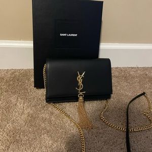 Saint Laurent tassel bag YSL